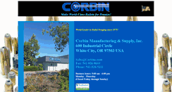 Desktop Screenshot of corbins.com